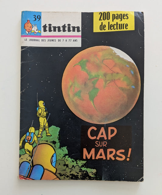 Magazine Tintin Cap sur la lune
