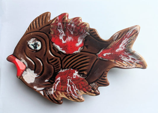 Petit poisson vide poche style Vallauris