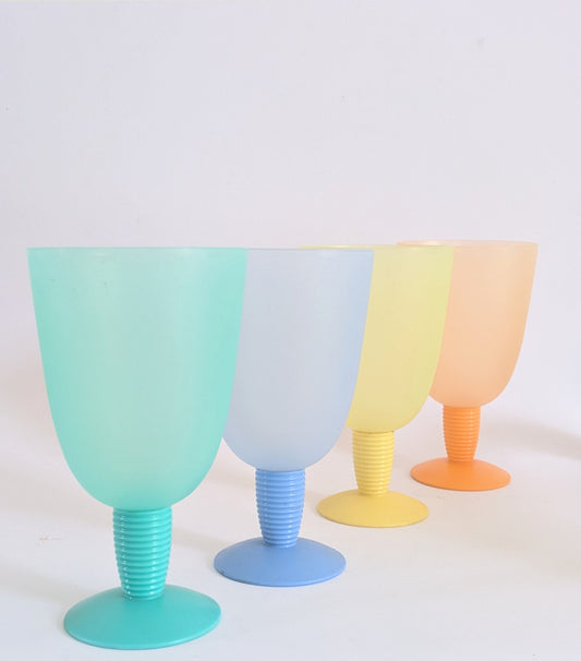4 coupes à glace tupperware vintage