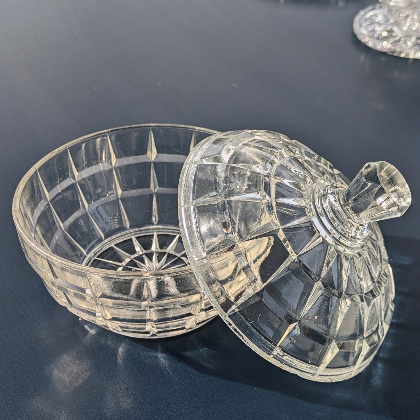 bonbonnière en verre