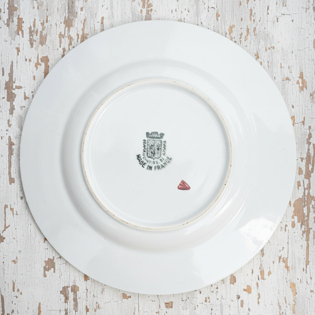 Assiette à dessert les mois de l'année St Amand