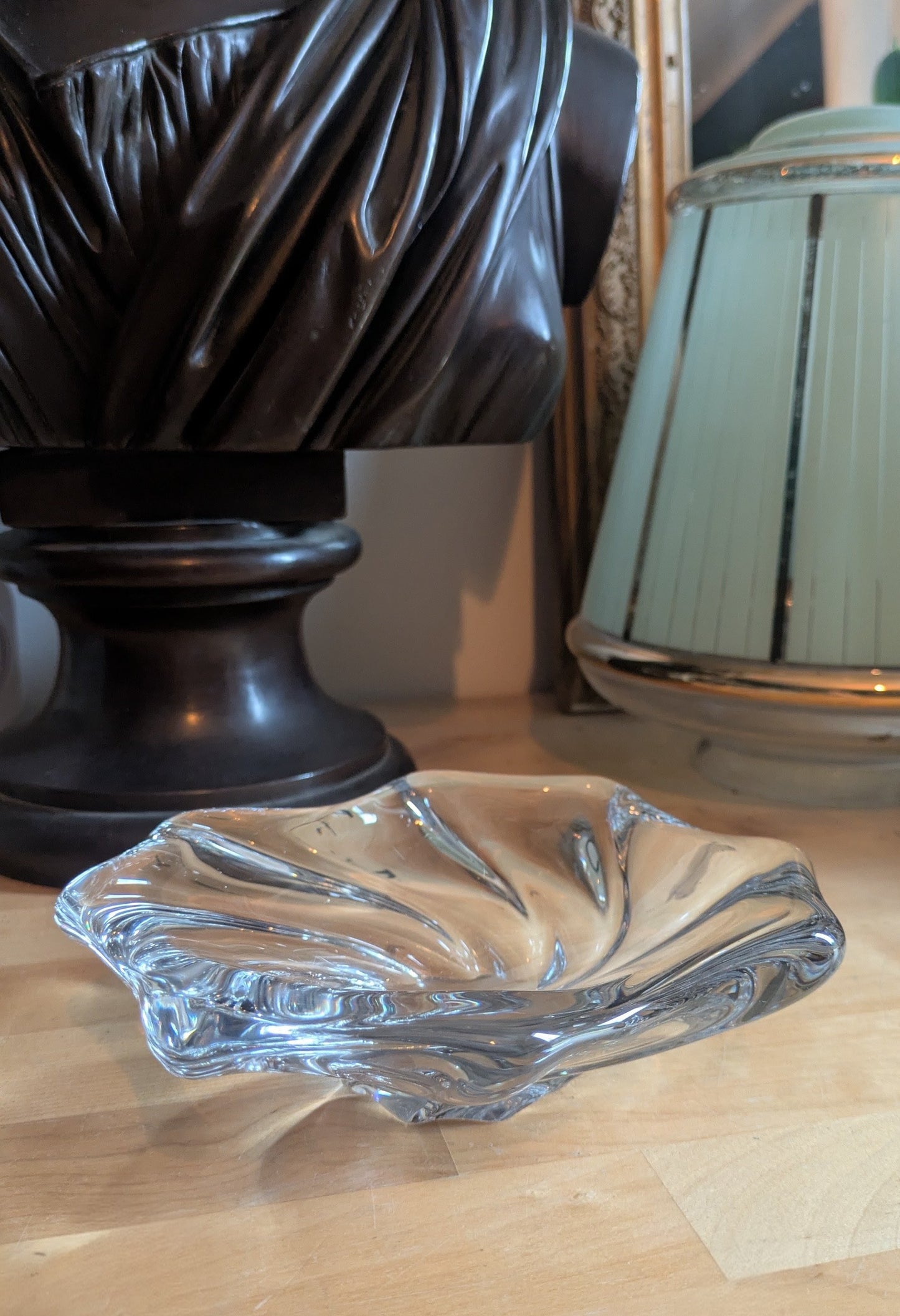 Coupelle vide poche en cristal Baccarat modèle flambo