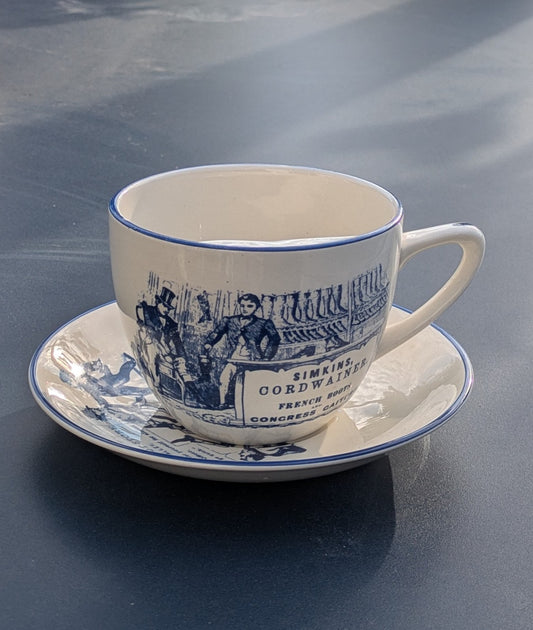 Tasse pour moustachus Crown Devon England