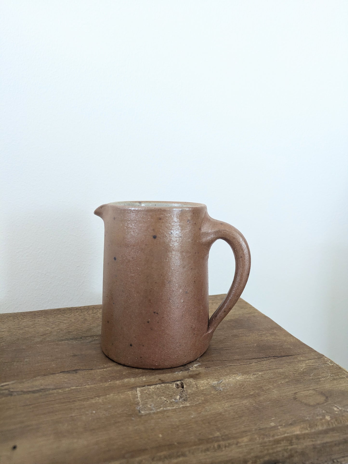 Pot à Lait Crémier en Grès Vintage