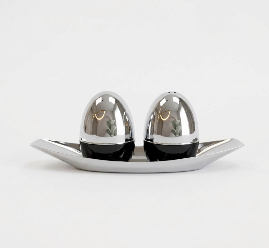 salière poivrière quist inox Space age mid century