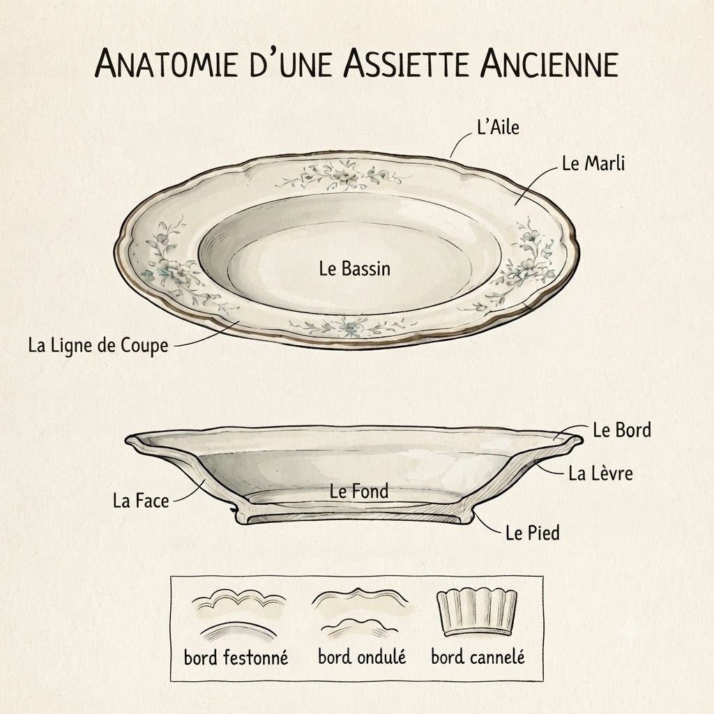 anatomie d'une assiette