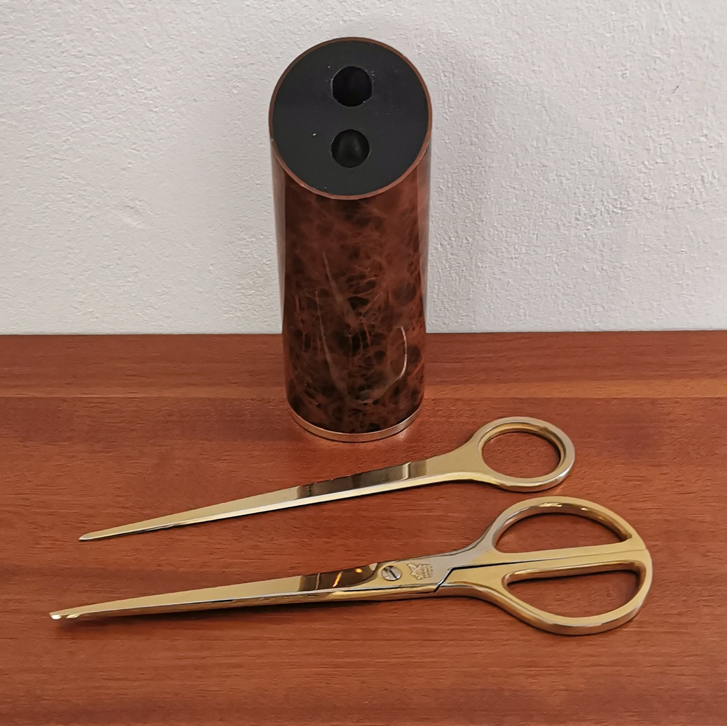 Lerche vintage scissors and paper cutter set