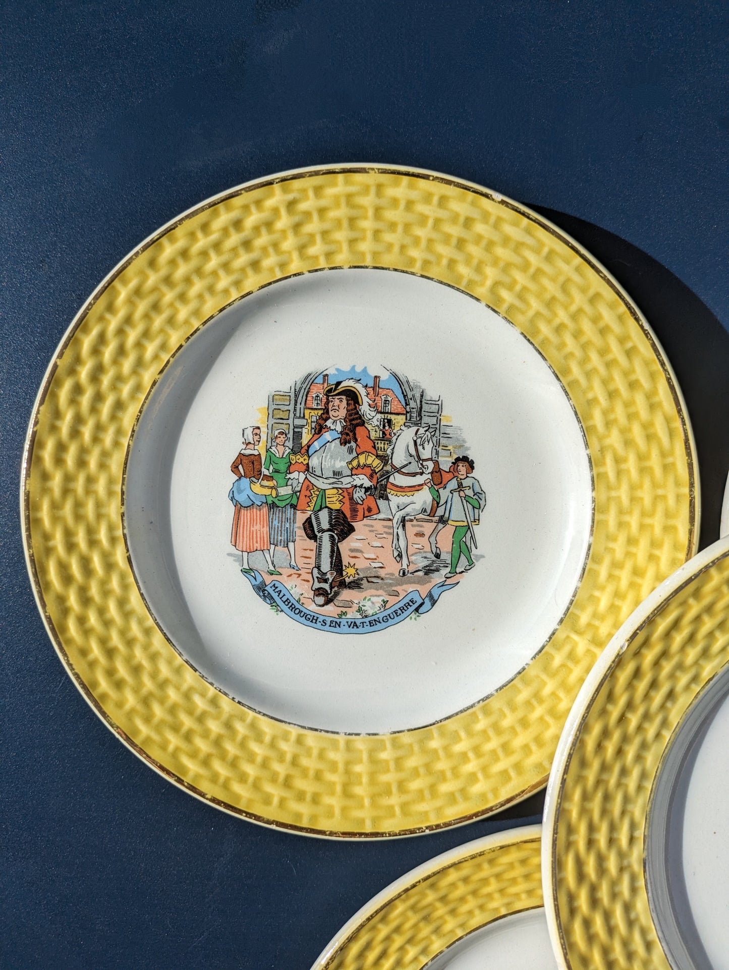 Old talking plates nursery rhyme theme