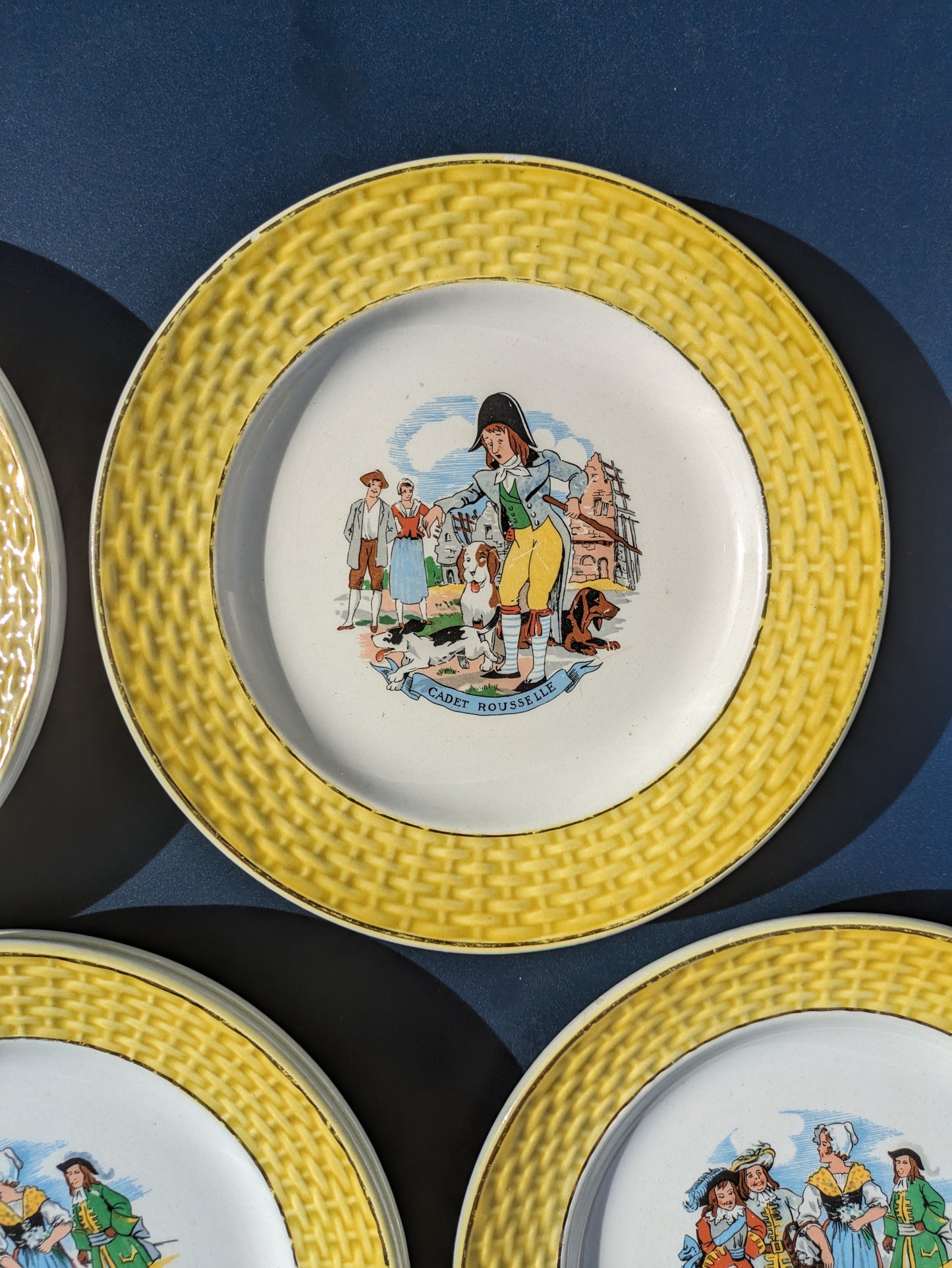 Old talking plates nursery rhyme theme