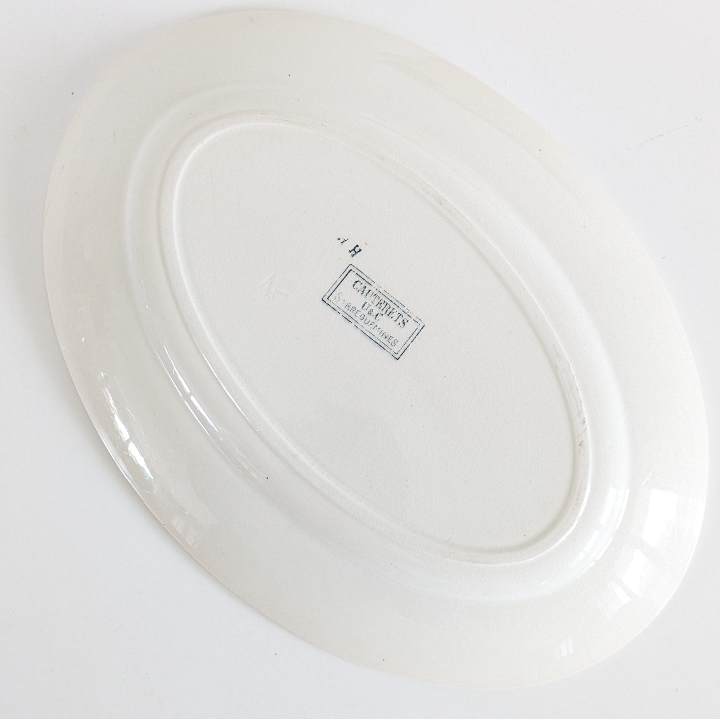 Sarreguemines oval serving dish Cauterets model