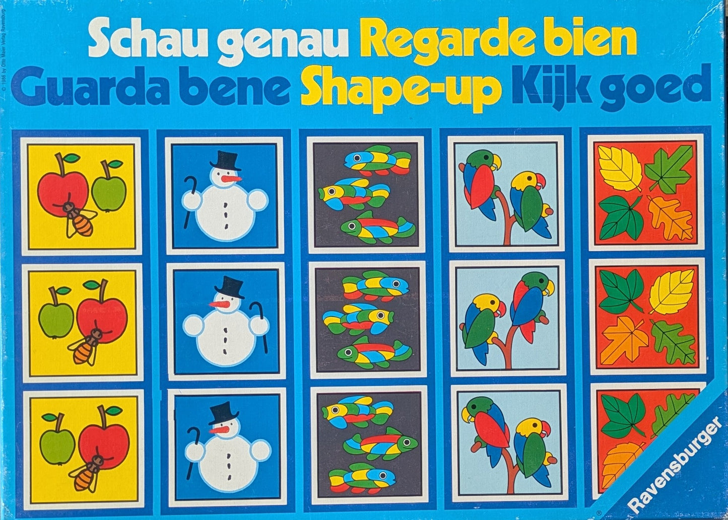 Jeu éducatif vintage Ravensburger