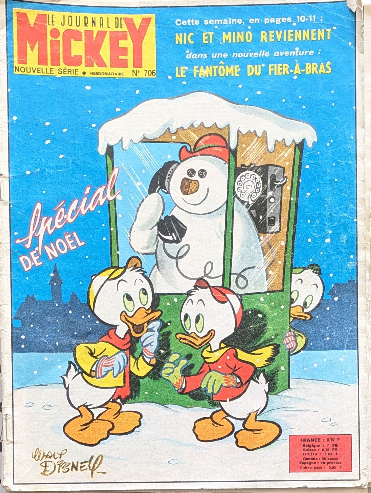 Journal de Mickey vintage