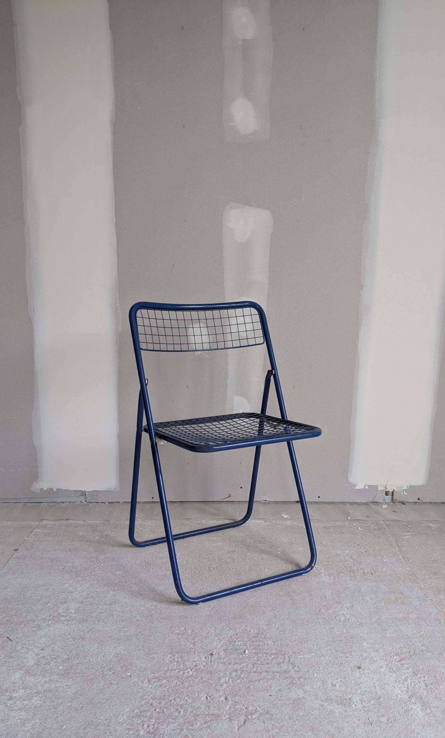 Chaise pliante vintage Ikea Ted net par Niels Gammelgaard 80-90