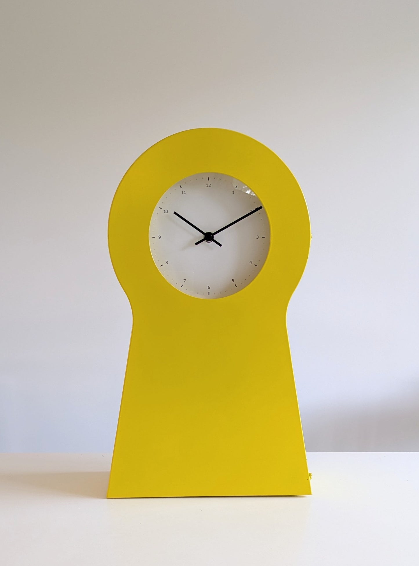 Horloge Ikea PS jaune