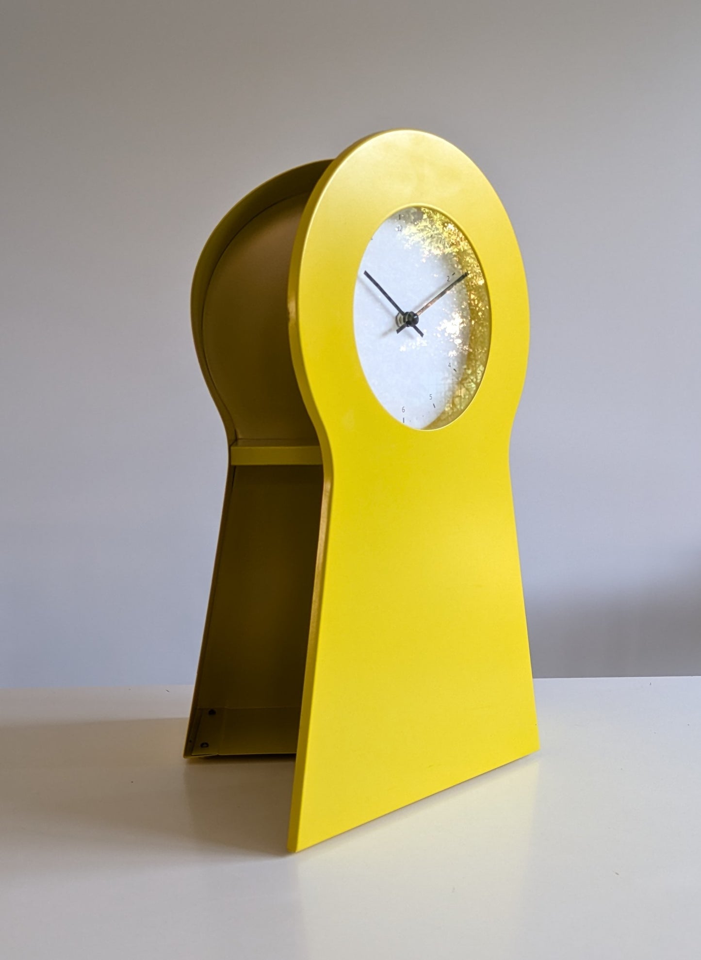 Horloge Ikea PS jaune