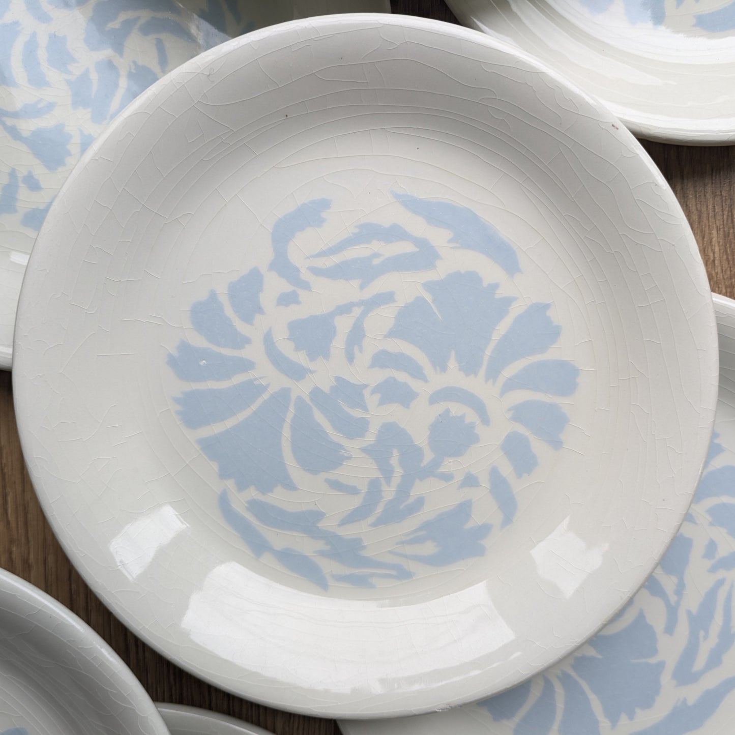 Ensemble de 9 Assiettes à Dessert Vintage – Ceraminter Italy