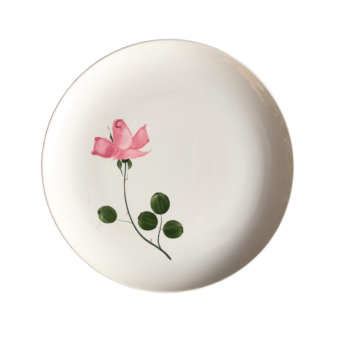 🌸Duo de Plats de Service Villeroy & Boch Magali – Porcelaine "Made in Germany" & Décor Floral Peint Main