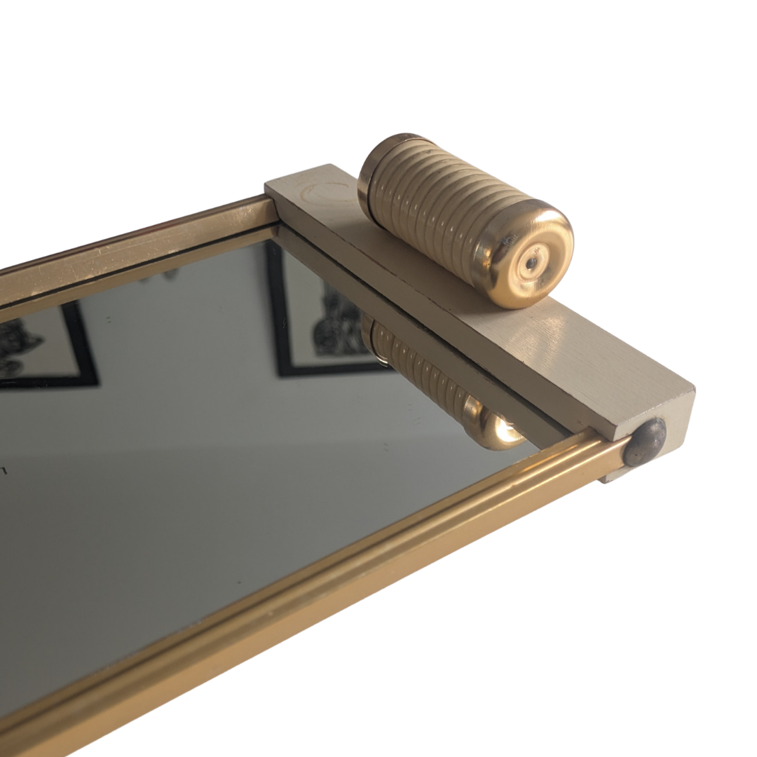 Plateau miroir Art Déco