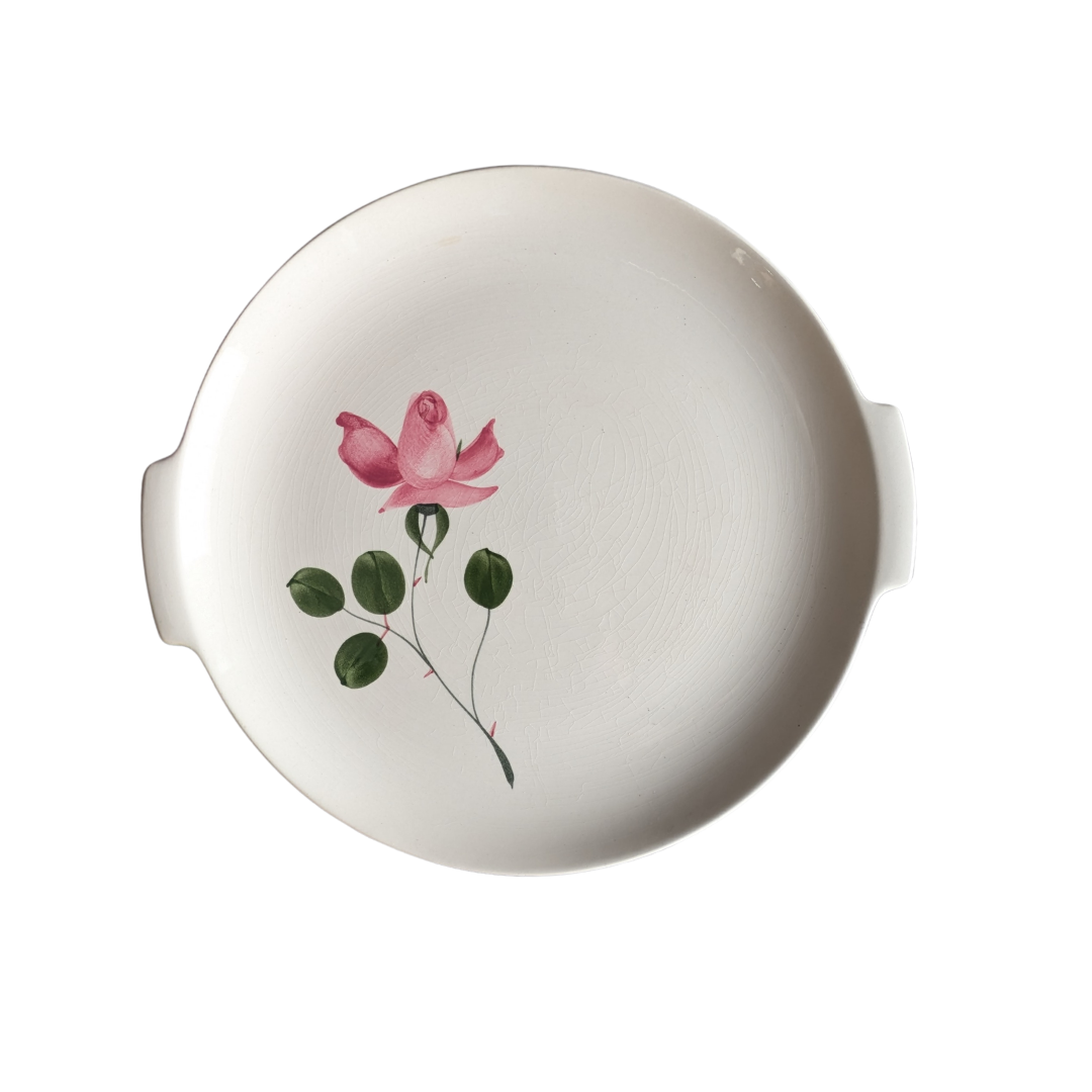 🌸Duo de Plats de Service Villeroy & Boch Magali – Porcelaine "Made in Germany" & Décor Floral Peint Main