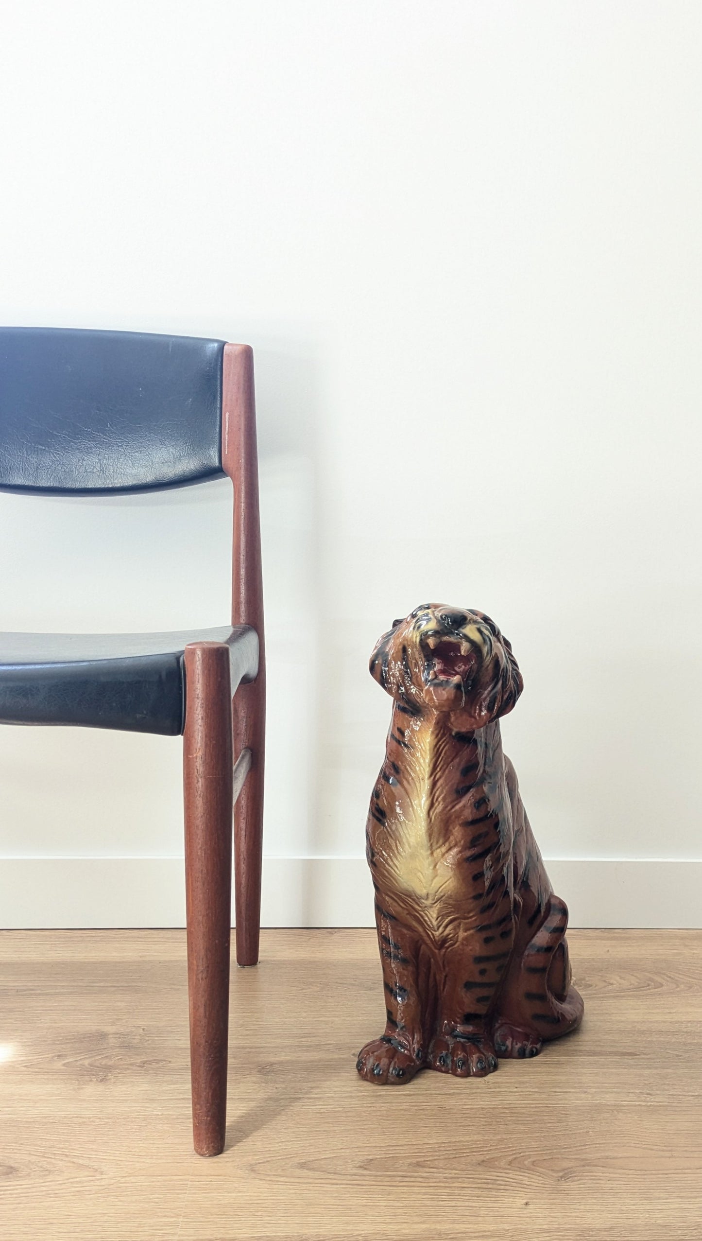 Tigre vintage en céramique