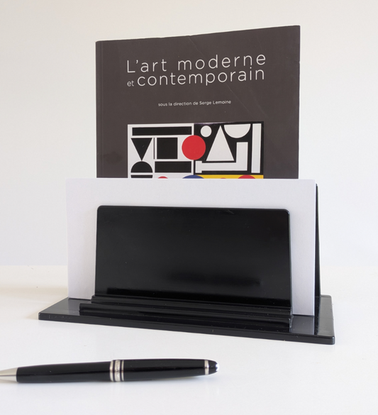 ✉️ Range-Courrier / Porte-Documents Vintage LYNX – noir