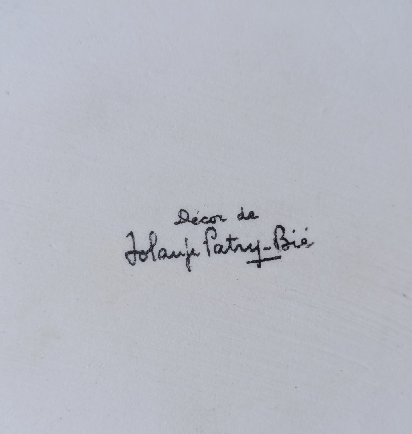 Plat à Cake en Porcelaine Théodore Haviland Limoges – Pâte Ivoire & Décor Floral Artisanal