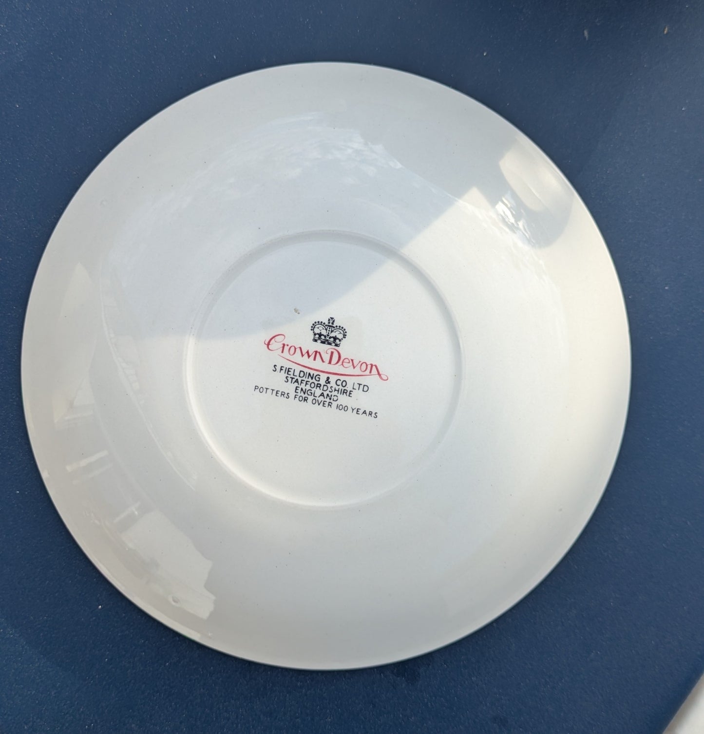 Tasse pour moustachus Crown Devon England