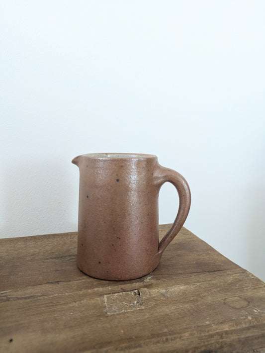Pot à Lait Crémier en Grès Vintage